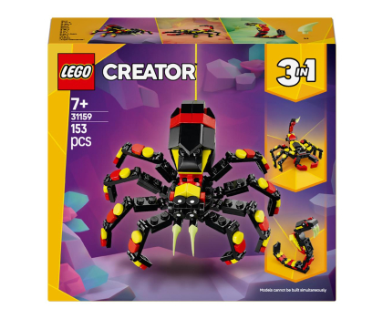 Klocki LEGO® LEGO Creator 31159 Dzikie zwierzę: niezwykły pająk